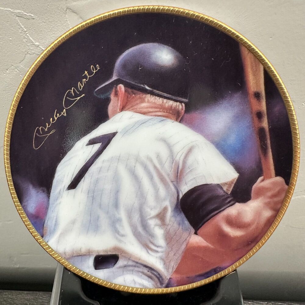 Mickey Mantle "The Mick/7" Sports Impressions w/COA #838 LTD Edition